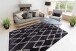 Teppich >Orlando< in Anthrazit, 100% Polyester - 290x200cm (LxB)