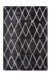 Teppich >Orlando< in Anthrazit, 100% Polyester - 150x80cm (LxB)