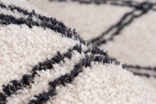 Teppich >Orlando< in Elfenbein, 100% Polyester - 170x120cm (LxB)