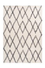 Teppich >Orlando< in Elfenbein, 100% Polyester -...