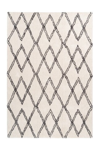 Teppich >Orlando< in Elfenbein, 100% Polyester - 290x200cm (LxB)