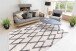 Teppich >Orlando< in Elfenbein, 100% Polyester - 150x80cm (LxB)