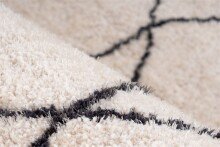 Teppich >Orlando< in Elfenbein, 100% Polyester - 290x200cm (LxB)