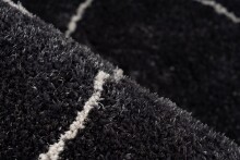 Teppich >Orlando< in Anthrazit, 100% Polyester - 290x200cm (LxB)