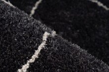 Teppich >Orlando< in Anthrazit, 100% Polyester - 290x200cm (LxB)