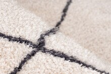 Teppich >Orlando< in Elfenbein, 100% Polyester - 290x200cm (LxB)