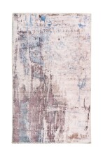Teppich >Peron< in Grau / Taupe, 100% Polyester -...
