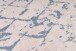 Teppich >Peron< in Weiß / Blau, 100% Polyester - 150x80cm (LxB)