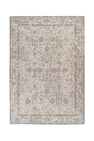 Teppich >Perry< in Creme, 75% Baumwolle / 25% Polyester - 230x160cm (LxB)
