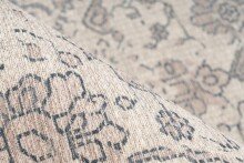 Teppich >Perry< in Creme, 75% Baumwolle / 25% Polyester - 150x80cm (LxB)