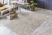 Teppich >Perry< in Khaki / Beige, 75% Baumwolle / 25% Polyester - 150x80cm (LxB)
