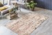 Teppich >Perry< in Rost, 75% Baumwolle / 25% Polyester - 150x80cm (LxB)