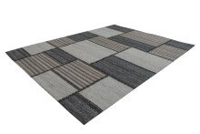 Teppich >Phoenix< in Natur / Creme, 95% Wolle / 5% Polyester - 230x160cm (LxB)