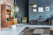 Teppich >Phoenix< in Natur / Creme, 95% Wolle / 5%...