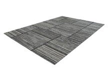 Teppich >Phoenix< in Natur / Grau, 95% Wolle / 5% Polyester - 230x160cm (LxB)