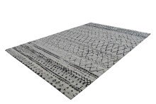 Teppich >Phoenix< in Natur / Grau, 95% Wolle / 5% Polyester - 290x200cm (LxB)
