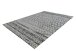 Teppich >Phoenix< in Natur / Grau, 95% Wolle / 5% Polyester - 150x80cm (LxB)