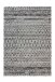 Teppich >Phoenix< in Natur / Grau, 95% Wolle / 5% Polyester - 150x80cm (LxB)