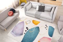 Teppich >Picassa< in Multi, 100% Polyester - 230x160cm (LxB)