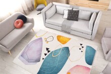 Teppich >Picassa< in Multi, 100% Polyester - 290x200cm (LxB)