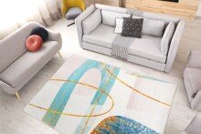 Teppich >Picassa< in Multi, 100% Polyester - 290x200cm (LxB)