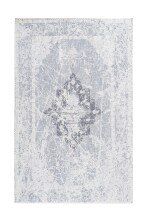 Teppich >Prayer< in Grau, 100% Polyester -...