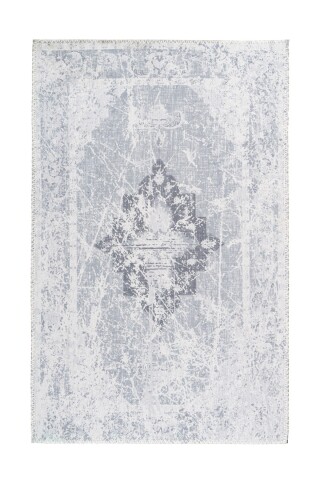 Teppich >Prayer< in Grau, 100% Polyester - 230x160cm (LxB)