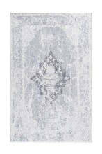 Teppich >Prayer< in Grau, 100% Polyester -...