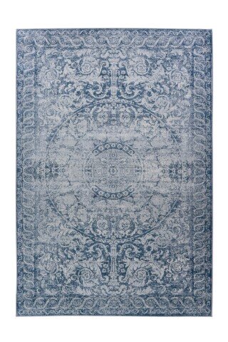 Teppich >Prayer< in Blau, 100% Polyester - 180x120cm (LxB)
