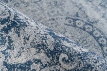 Teppich >Prayer< in Blau, 100% Polyester - 230x160cm (LxB)