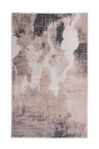 Teppich >Prayer< in Creme, 100% Polyester - 150x80cm (LxB)