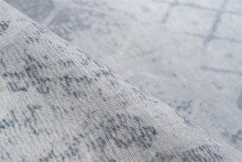 Teppich >Prayer< in Grau, 100% Polyester - 150x80cm (LxB)