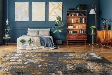 Teppich >Primavera< in Multi / Blau - 180x120 (LxB)