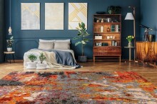 Teppich >Primavera< in Multi / Rot - 290x200 (LxB)