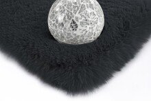 Teppich >Rabbit< in Anthrazit, 100% Polyester - 230x160cm (LxB)