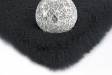 Teppich >Rabbit< in Anthrazit, 100% Polyester - 280x180cm (LxB)