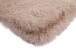 Teppich >Rabbit< in Creme, 100% Polyester - 150x80cm (LxB)