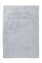 Teppich >Rabbit< in Grau / Blau, 100% Polyester -...