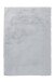 Teppich >Rabbit< in Grau / Blau, 100% Polyester - 150x80cm (LxB)