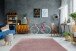Teppich >Rabbit< in Rosa, 100% Polyester - 170x120cm (LxB)