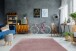 Teppich >Rabbit< in Rosa, 100% Polyester - 150x80cm (LxB)