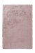 Teppich >Rabbit< in Rosa, 100% Polyester - 150x80cm (LxB)