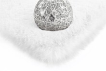 Teppich >Rabbit< in Weiß, 100% Polyester - 280x180cm (LxB)
