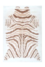 Teppich >Rabbit Animal< in Elfenbein / Taupe /...