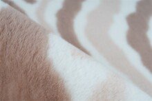 Teppich >Rabbit Animal< in Elfenbein / Taupe / Weiß - 230x160 (LxB)