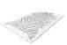 Teppich >Rabbit Animal< in Grau / Weiß, 100% Polyester - 230x160cm (LxB)