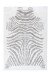 Teppich >Rabbit Animal< in Grau / Weiß, 100% Polyester - 230x160cm (LxB)
