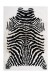 Teppich >Rabbit Animal< in Schwarz / Weiß, 100% Polyester - 160x120cm (LxB)