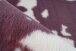 Teppich >Rabbit Animal< in Lilac / Weiß, 100% Polyester - 160x120cm (LxB)