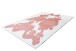 Teppich >Rabbit Animal< in Rosa / Weiß, 100% Polyester - 160x120cm (LxB)